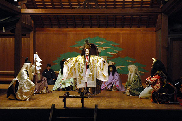 天の岩戸 一場面